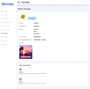 Name change